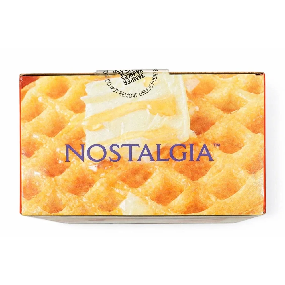 Nostalgia MyMini Santa Mini Waffle Maker 5 Inch‎ Nonstick Electric Breakfast